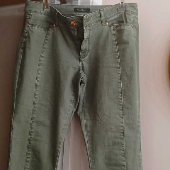 White House Black Market Jeans Green Jeans Whbm Poshmark